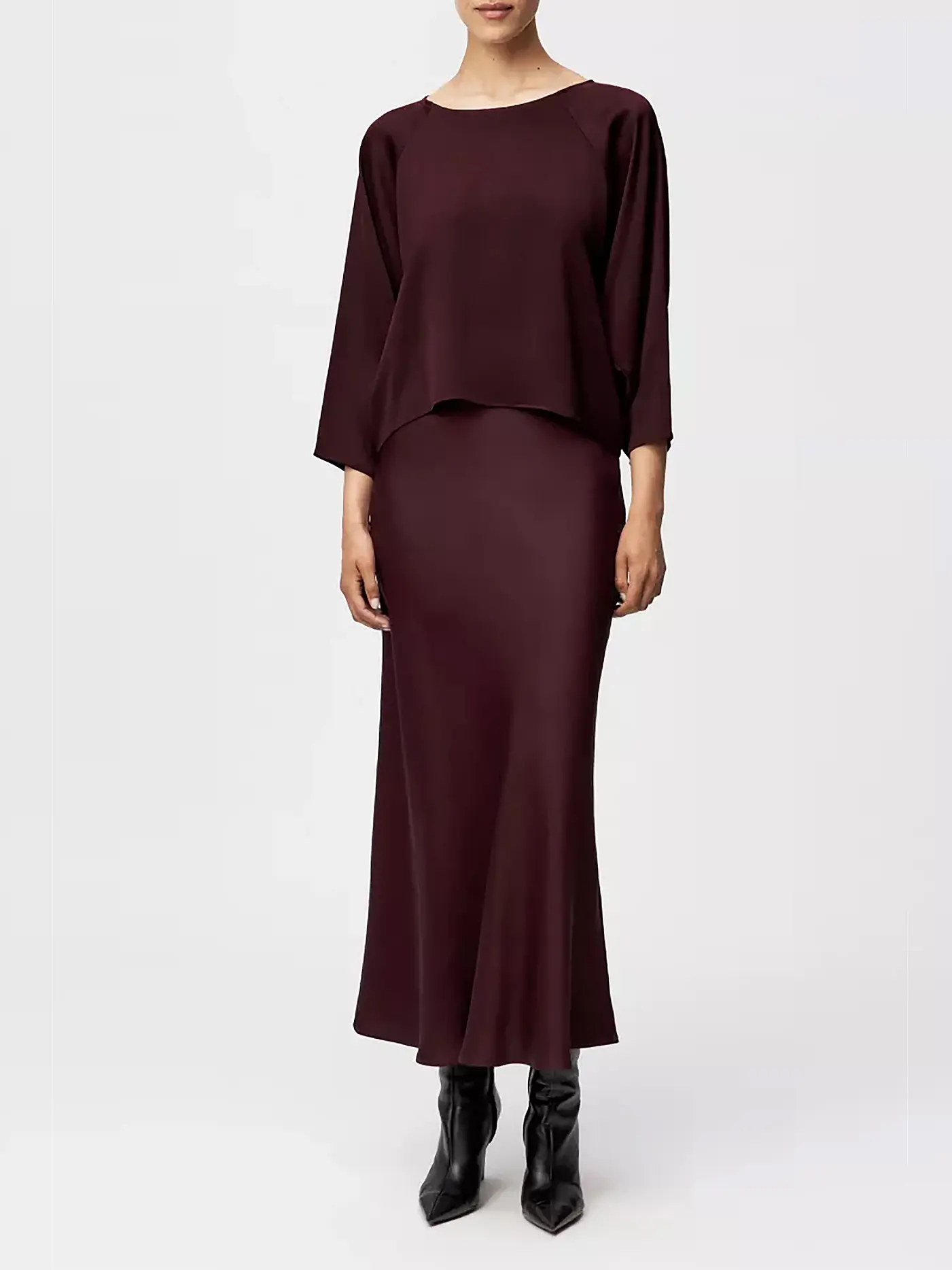 DRYKORN | Bluse NIALINI | dunkelrot